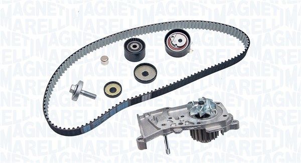 MAGNETI MARELLI Водяной насос + комплект зубчатого ремня 341404570001